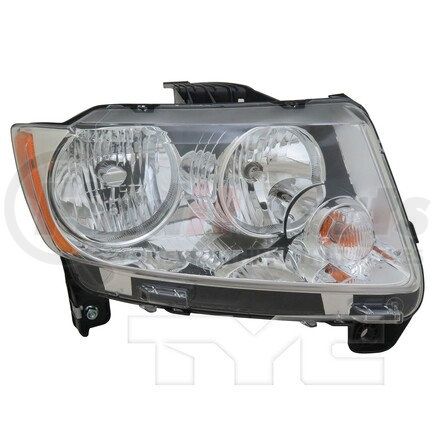 TYC 20-9165-90-9  CAPA Certified Headlight Assembly