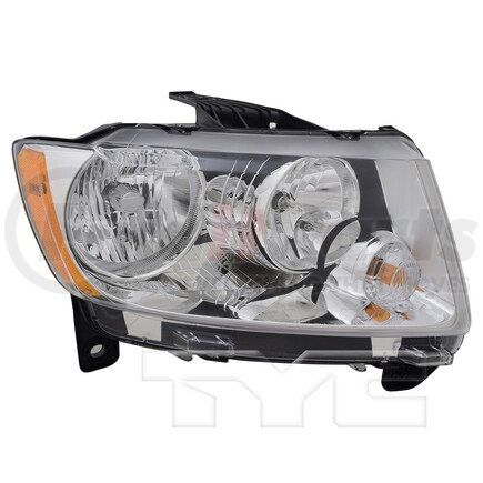 TYC 20-9165-00-9 CAPA Certified Headlight Assembly