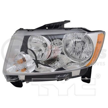 TYC 20-9166-00-9  CAPA Certified Headlight Assembly