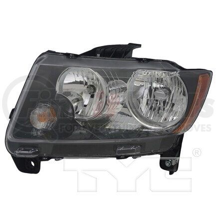 TYC 20-9166-80-9  CAPA Certified Headlight Assembly
