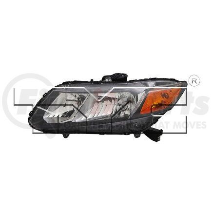 TYC 20-9210-00  Headlight Assembly