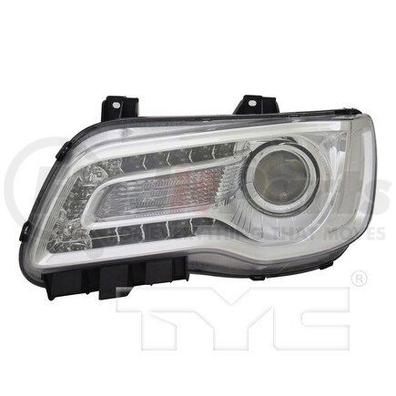 TYC 20-9218-80-9  CAPA Certified Headlight Assembly