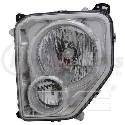 TYC 209250009  CAPA Certified Headlight Assembly