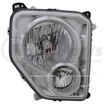 TYC 209249009  CAPA Certified Headlight Assembly