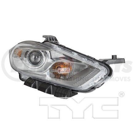 TYC 20-9337-90-9 CAPA Certified Headlight Assembly