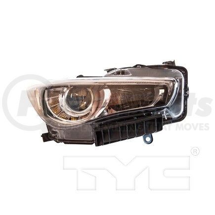 TYC 20-9505-00-9  CAPA Certified Headlight Assembly