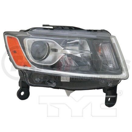 TYC 20-9529-00-9 CAPA Certified Headlight Assembly