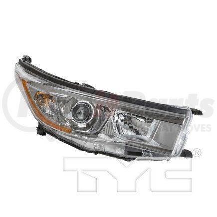 TYC 20-9543-00-9  CAPA Certified Headlight Assembly