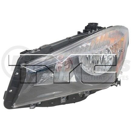 TYC 20-9550-00-9  CAPA Certified Headlight Assembly