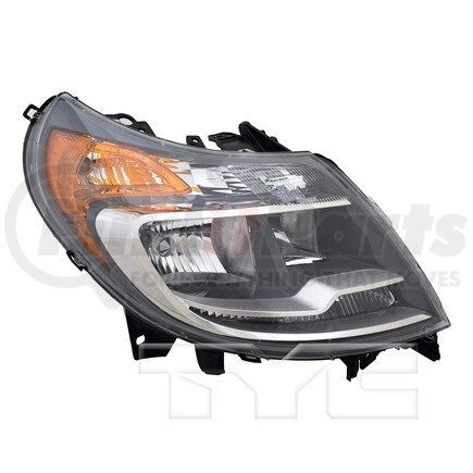 TYC 209579009 CAPA Certified Headlight Assembly