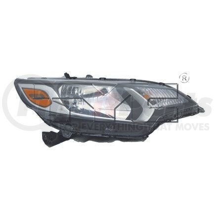 TYC 20-9585-00-9  CAPA Certified Headlight Assembly