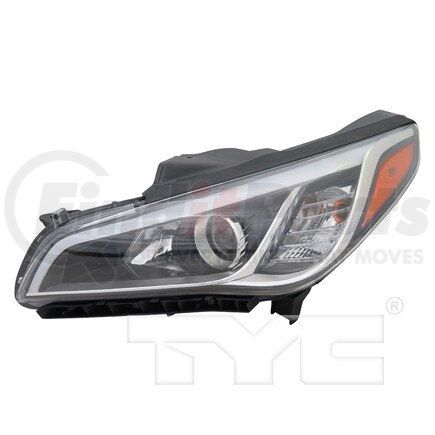 TYC 20-9596-90-9 CAPA Certified Headlight Assembly