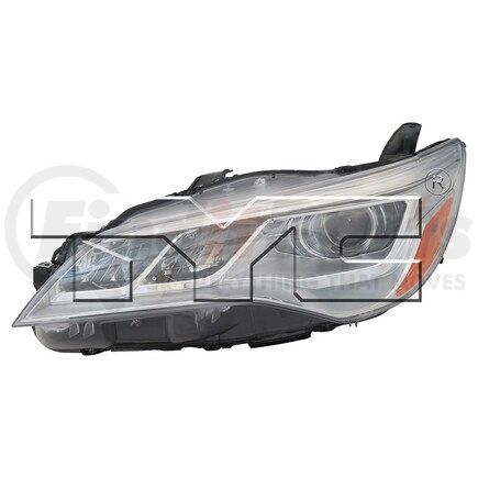 TYC 20-9612-00-9 CAPA Certified Headlight Assembly