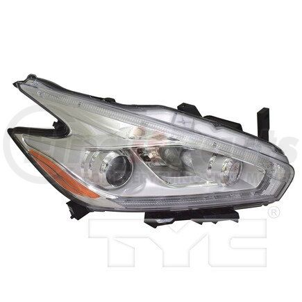 TYC 20-9661-90-9  CAPA Certified Headlight Assembly