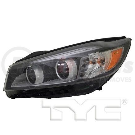 TYC 20-9672-00-9  CAPA Certified Headlight Assembly