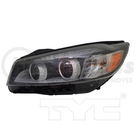 TYC 20-9672-90-9  CAPA Certified Headlight Assembly