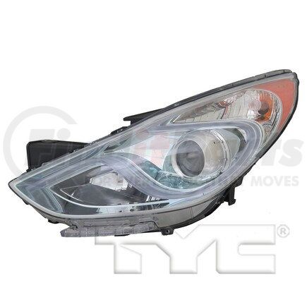 TYC 20-9690-00-9  CAPA Certified Headlight Assembly