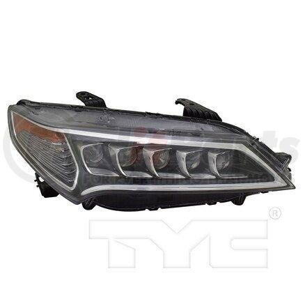 TYC 20-9729-00-9 CAPA Certified Headlight Assembly
