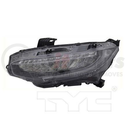 TYC 20-9782-00-9  CAPA Certified Headlight Assembly