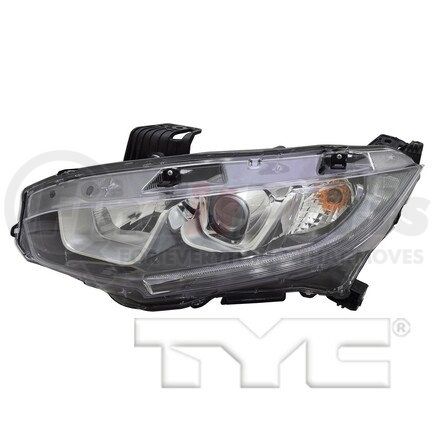 TYC 20-9778-00-9  CAPA Certified Headlight Assembly