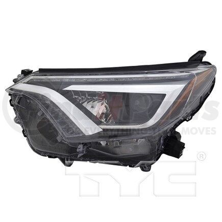 TYC 20-9792-00-9  CAPA Certified Headlight Assembly