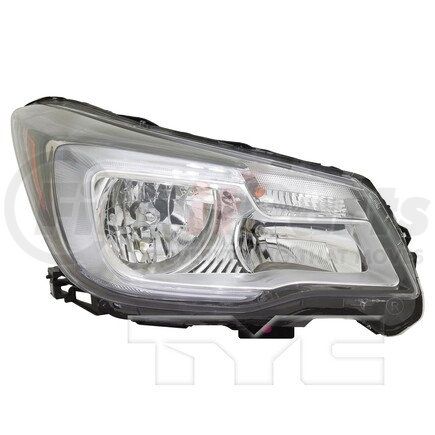 TYC 20-9873-00-9 CAPA Certified Headlight Assembly
