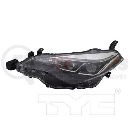 TYC 20-9884-00  Headlight Assembly