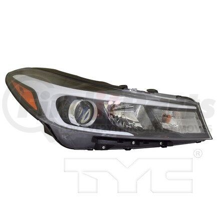 TYC 20-9905-00-9  CAPA Certified Headlight Assembly