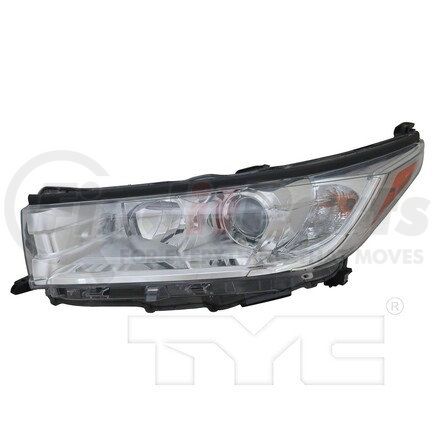 TYC 20-9922-00-9  CAPA Certified Headlight Assembly