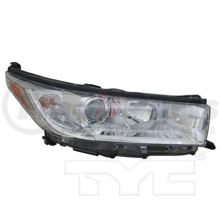 TYC 20-9921-00-9  CAPA Certified Headlight Assembly