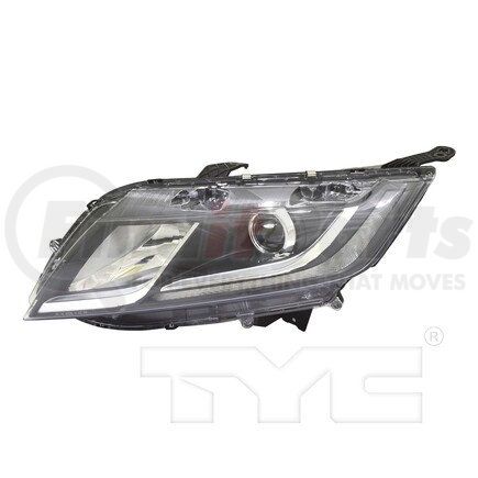 TYC 20-9966-00-9  CAPA Certified Headlight Assembly