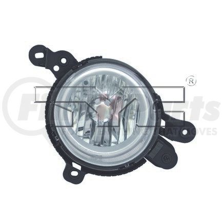 TYC 19-6087-00-9  CAPA Certified Fog Light Assembly