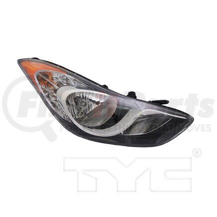 TYC 20-12551-00-9  CAPA Certified Headlight Assembly