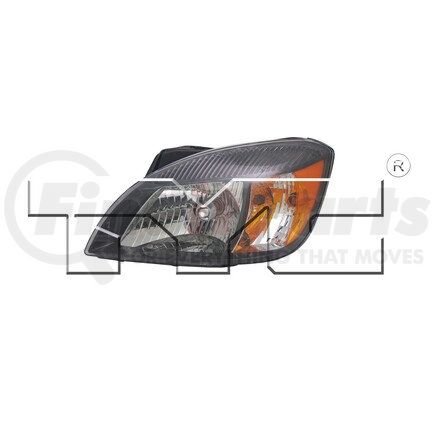 TYC 20-12750-00 Headlight Assembly