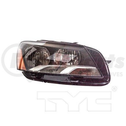 TYC 20-12799-00-9 CAPA Certified Headlight Assembly