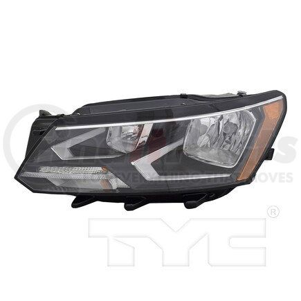 TYC 20-16324-00-9 CAPA Certified Headlight Assembly