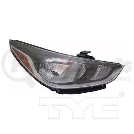 TYC 20-16343-00  Headlight Assembly