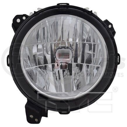 TYC 20-16470-00-9 CAPA Certified Headlight Assembly