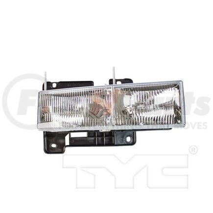 TYC 20-1668-00-9  CAPA Certified Headlight Assembly