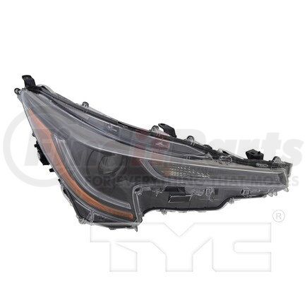 TYC 20-17081-90-9 CAPA Certified Headlight Assembly