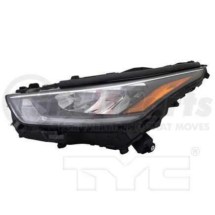 TYC 20-17490-00-9 CAPA Certified Headlight Assembly