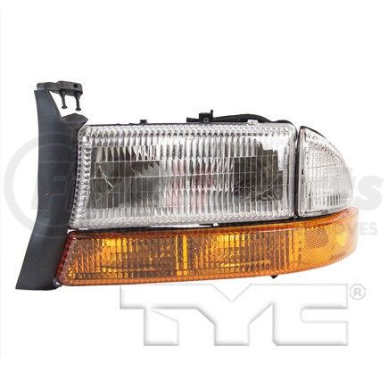 TYC 20-5064-09-9 CAPA Certified Headlight Assembly