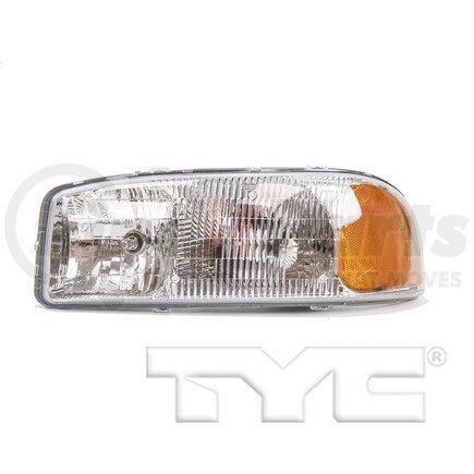 TYC 20-5568-00-9 CAPA Certified Headlight Assembly