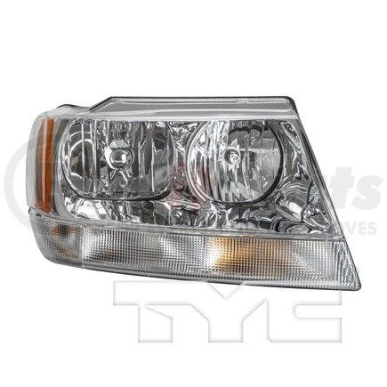 TYC 20-5575-90-1 Head Lamp