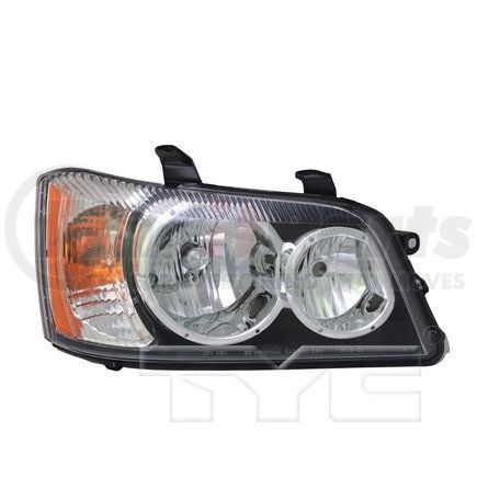 TYC 20-6173-01-9  CAPA Certified Headlight Assembly