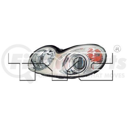 TYC 20-6384-00  Headlight Assembly