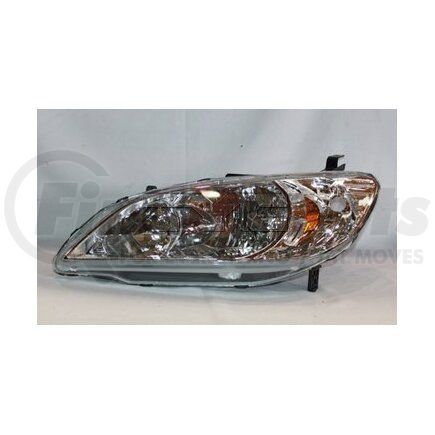 TYC 20-6500-01-9  CAPA Certified Headlight Assembly
