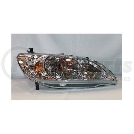 TYC 20-6499-01-9  CAPA Certified Headlight Assembly