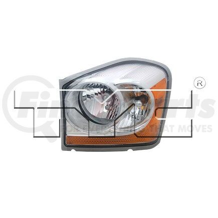 TYC 20-6518-00 Headlight Assembly