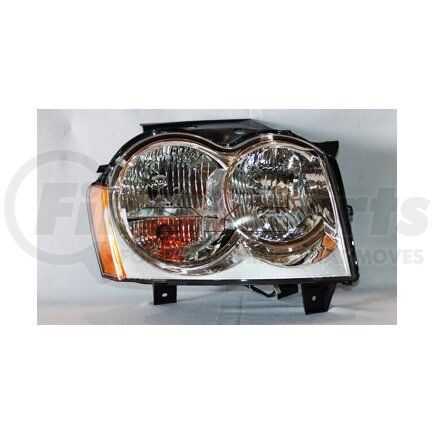 TYC 20-6589-00-9  CAPA Certified Headlight Assembly